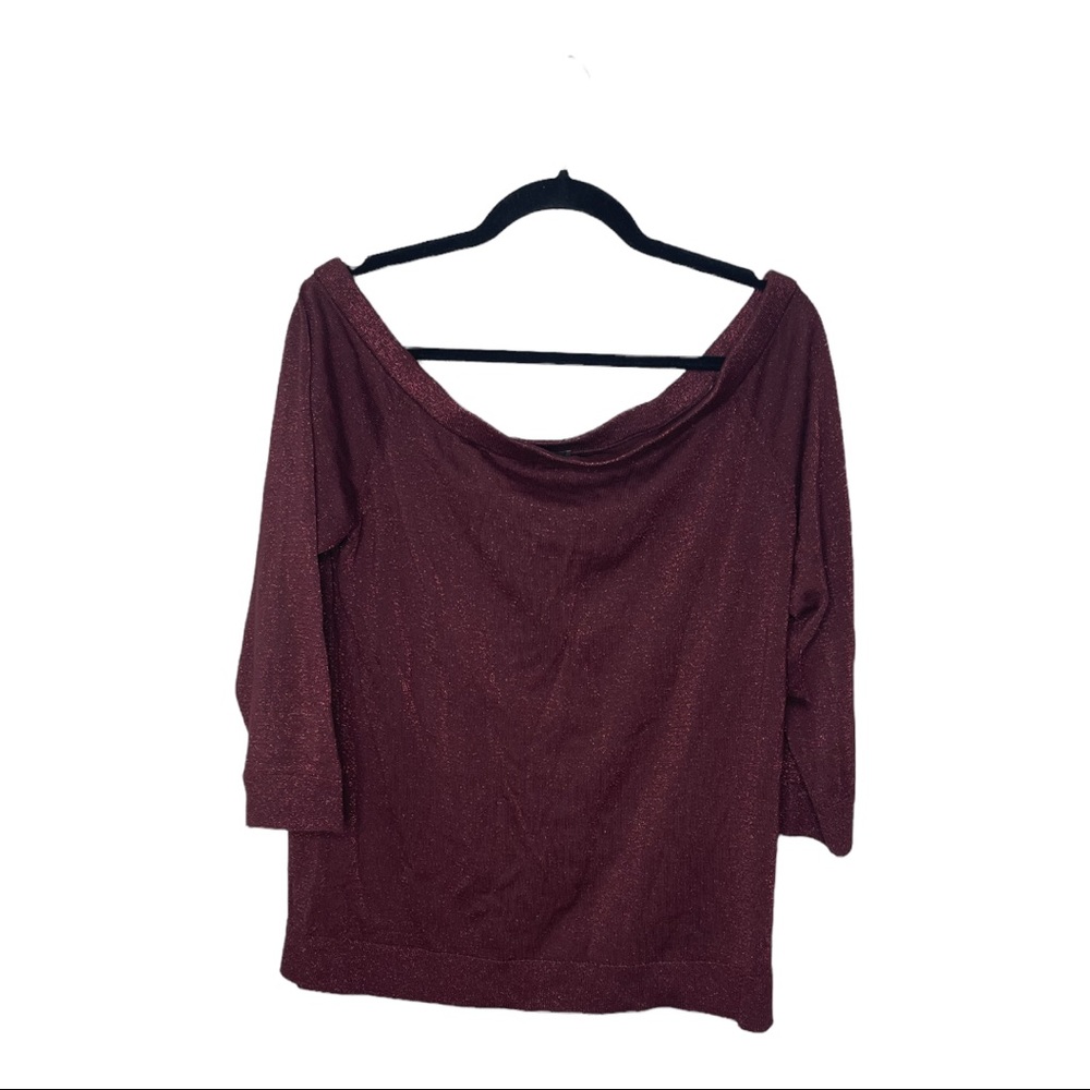 Ann Taylor NWT Shimmer Off The Shoulder Top | XL